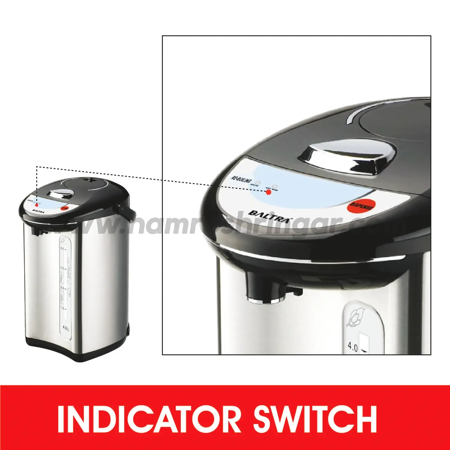 Baltra Thermal Electric Airpot (BAP 202) – 4 Liter Baltra Thermal Electric Airpot (BAP 202) – 4 Liter